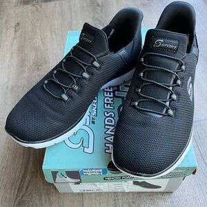 Sketchers S Sport Step-Ins 7 1/2 Black